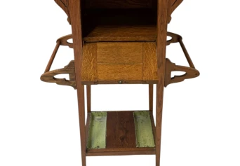 Arts & Crafts Art Nouveau Extra Large Pedestal or Plant Stand, 1900s